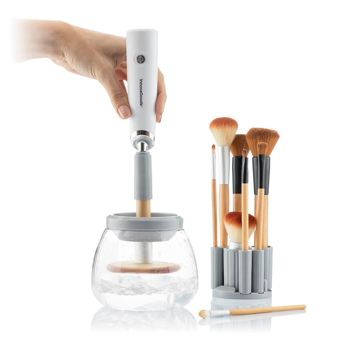 Limpador e Secador Automático de Brochas de Maquiagem Maklin