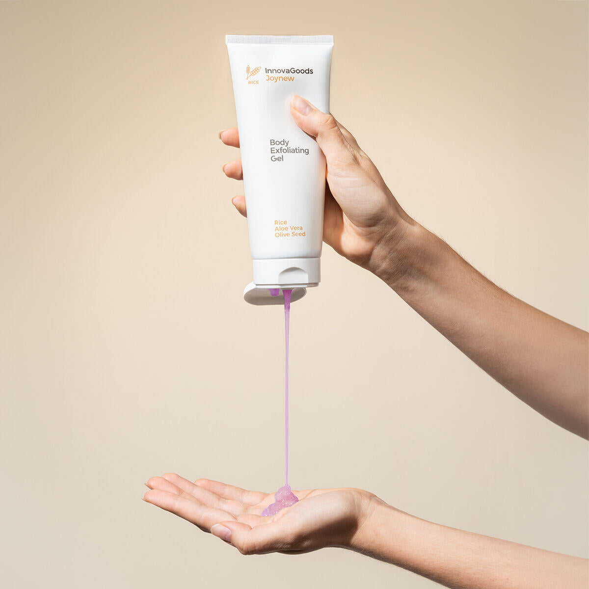 O Gel Esfoliante Corporal Rice Joynew