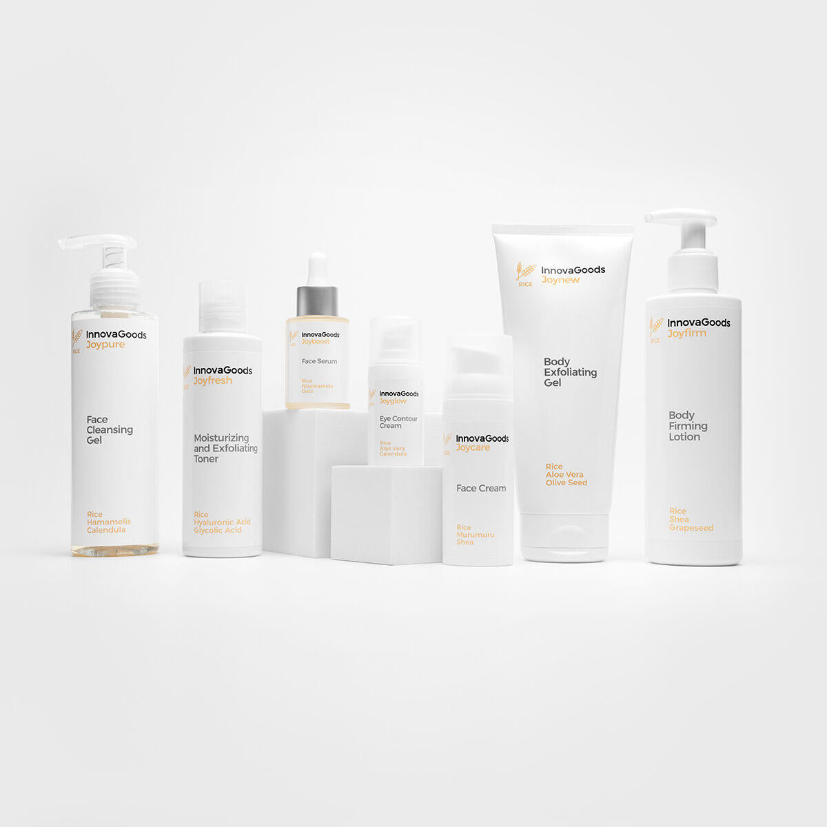 O Gel Esfoliante Corporal Rice Joynew