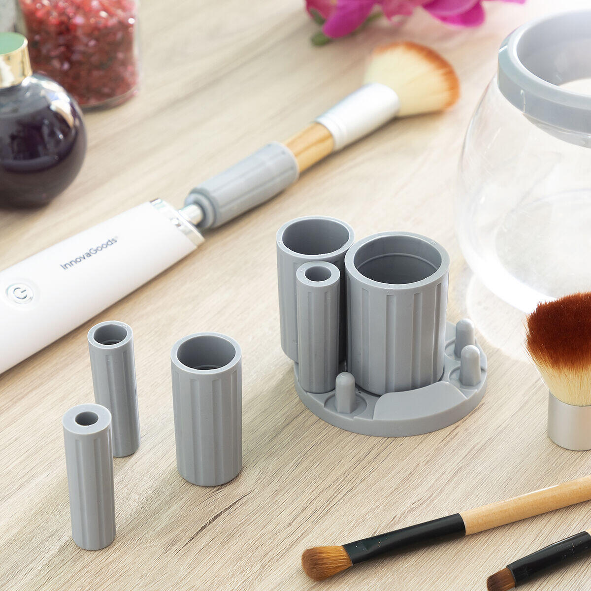 Limpador e Secador Automático de Brochas de Maquiagem Maklin